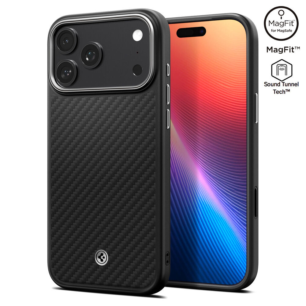SPIGEN Enzo Aramid T Camera Control Button Cover (MagFit) MagSafe Compatible for iPhone 17 Pro Max Case