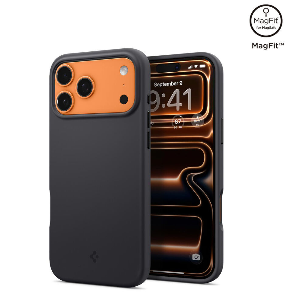 SPIGEN Silicone Fit (MagFit) MagSafe Compatible for iPhone 17 Pro Max Case