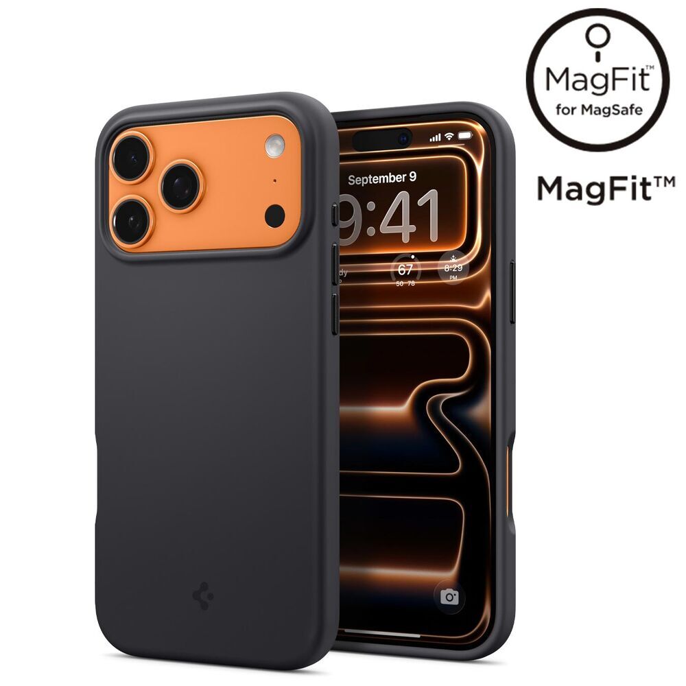 SPIGEN Silicone Fit (MagFit) MagSafe Compatible for iPhone 17 Pro Max Case
