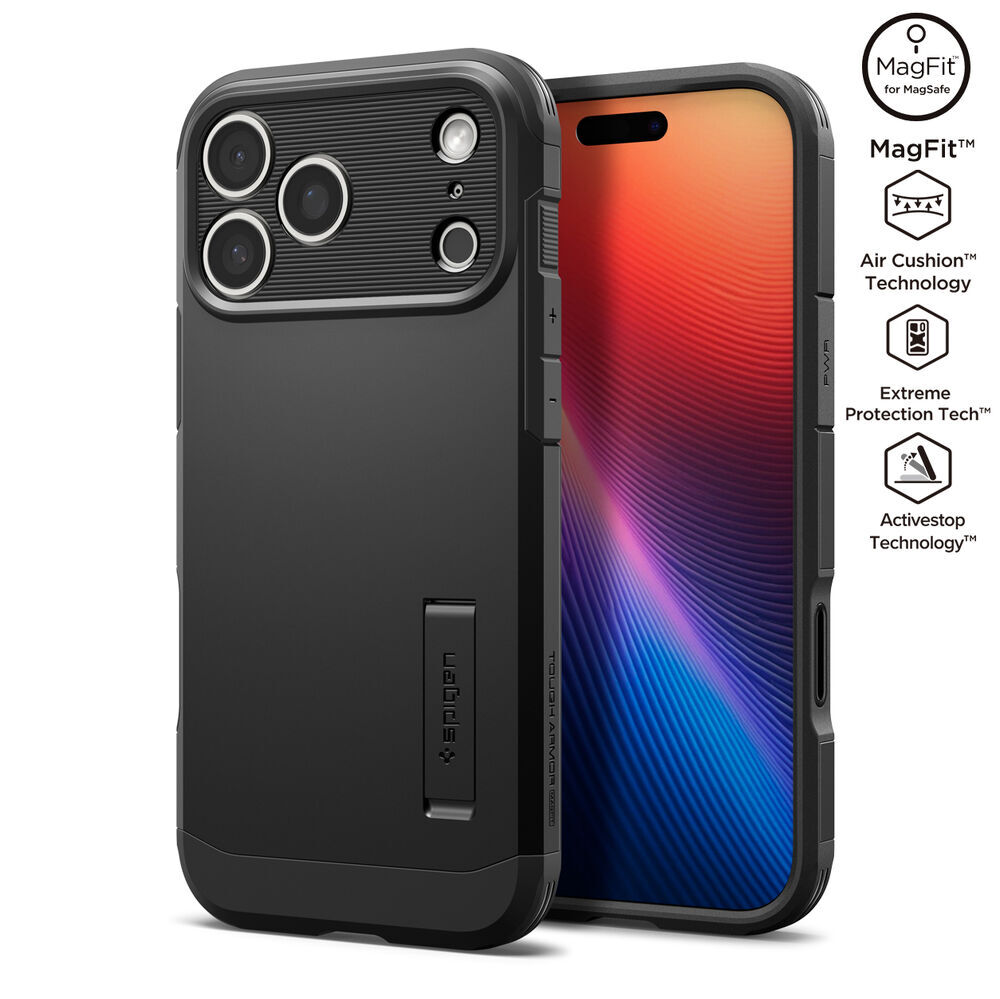 SPIGEN Tough Armor T Camera Control Button Cover (MagFit) MagSafe Compatible for iPhone 17 Pro Max Case