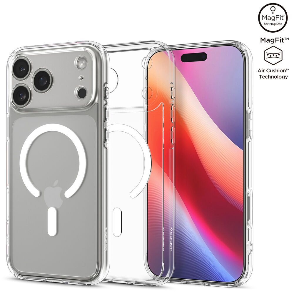 SPIGEN Ultra Hybrid (MagFit) MagSafe Compatible for iPhone 17 Pro Max Case