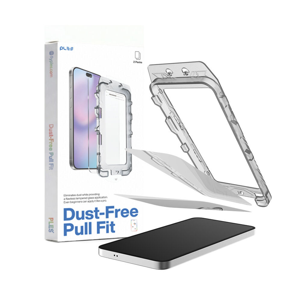 PLES Dust-Free Pull Fit 2PCS for Galaxy S26 Ultra Screen Protector