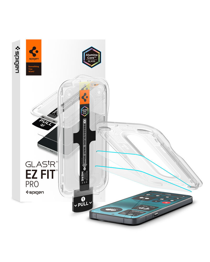 SPIGEN Glas.tR EZ Fit Pro 2PCS for Nothing Phone (4a) Pro Screen Protector