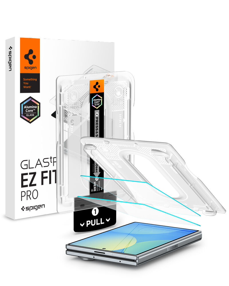 SPIGEN GLAS.tR EZ Fit Pro 2PCS Glass for Galaxy Z Fold 8 Screen Protector