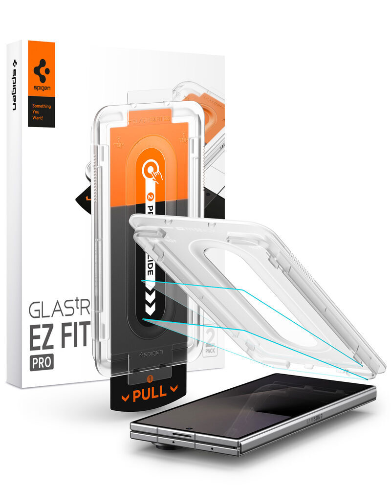 SPIGEN GLAS.tR EZ Fit Pro 2PCS Glass for Galaxy Z Fold 8 Ultra / Z Fold 7 Screen Protector