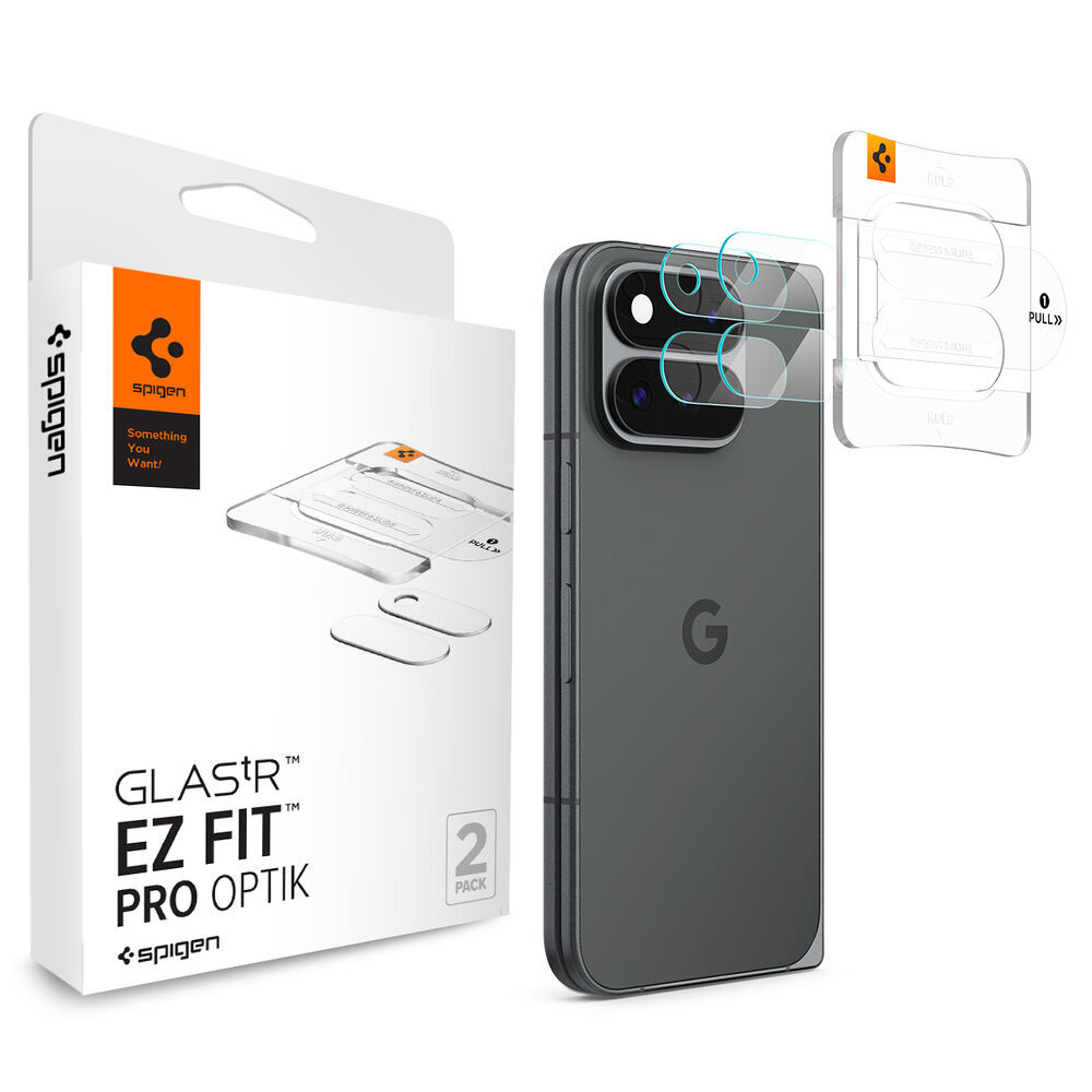 SPIGEN GLAS.tR EZ Fit Pro Optik 2PCS Glass for Google Pixel 11 Pro Fold Camera Lens Protector