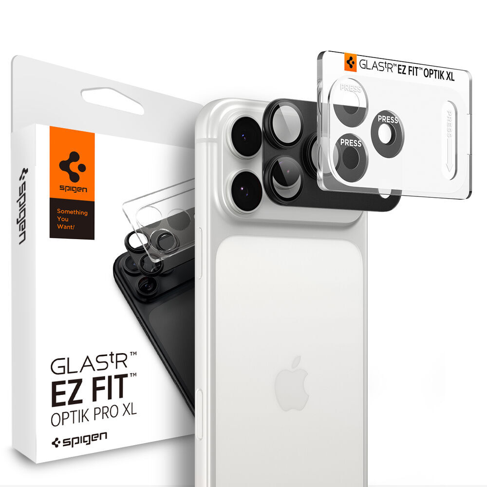 SPIGEN EZ Fit Optik Pro XL Glass for iPhone 18 Pro Camera Lens Protector