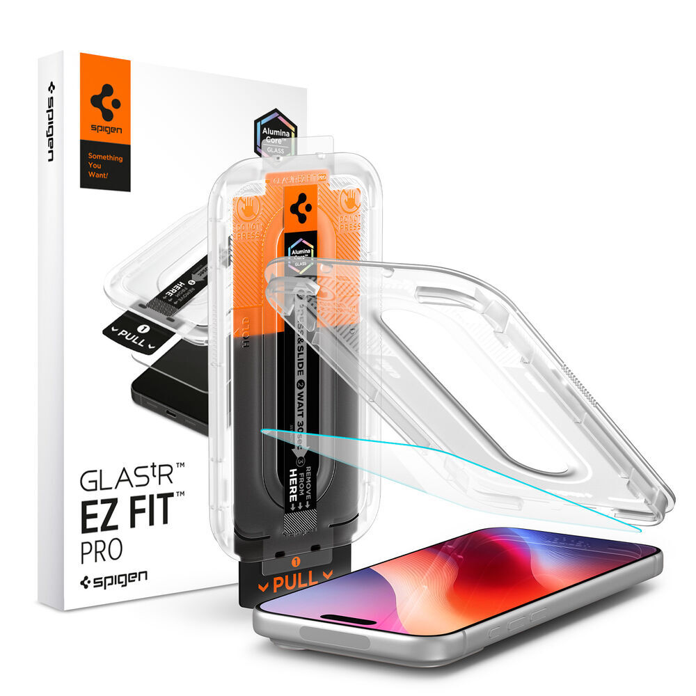 SPIGEN EZ Fit Pro Glass for iPhone 18 Pro Max/ 17 Pro Max/ 16 Pro Max Screen Protector