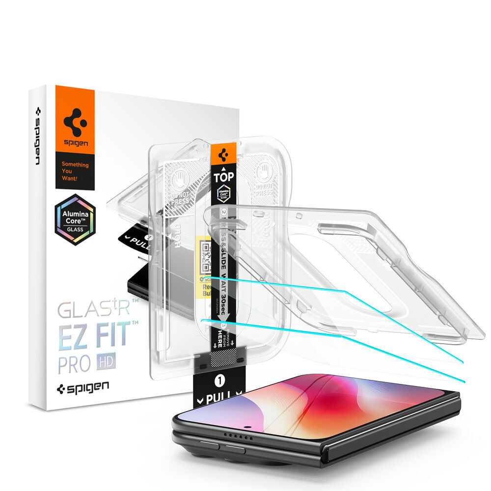 SPIGEN EZ Fit Pro 2PCS Glass for iPhone Duo Screen Protector