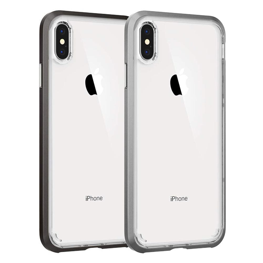 iPhone XS Max Case, Genuine SPIGEN Neo Hybrid Crystal Bumper Cover for Apple