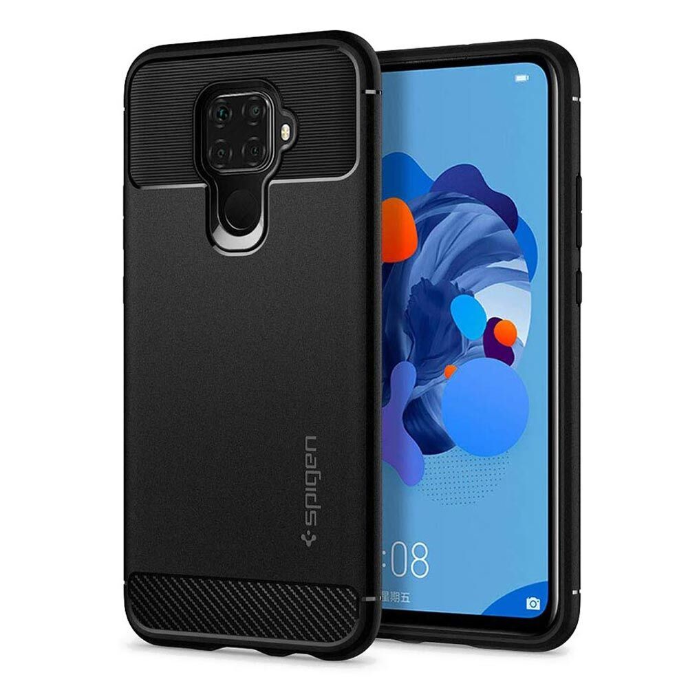 Genuine Spigen Rugged Armor Soft Cover for Huawei Mate 30 Lite / nova 5i Pro