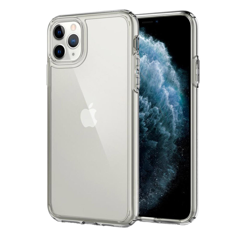 iPhone 11 Pro Max Case, Genuine SPIGEN Ultra Hybrid Air Cushion Bumper Cover for Apple