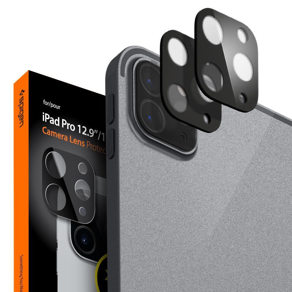 SPIGEN Full Cover Camera Glass 2PC Camera Lens Protector for iPad Pro 11 (2022/2021/2020) / iPad Pro 12.9 (2022/2021/2020)