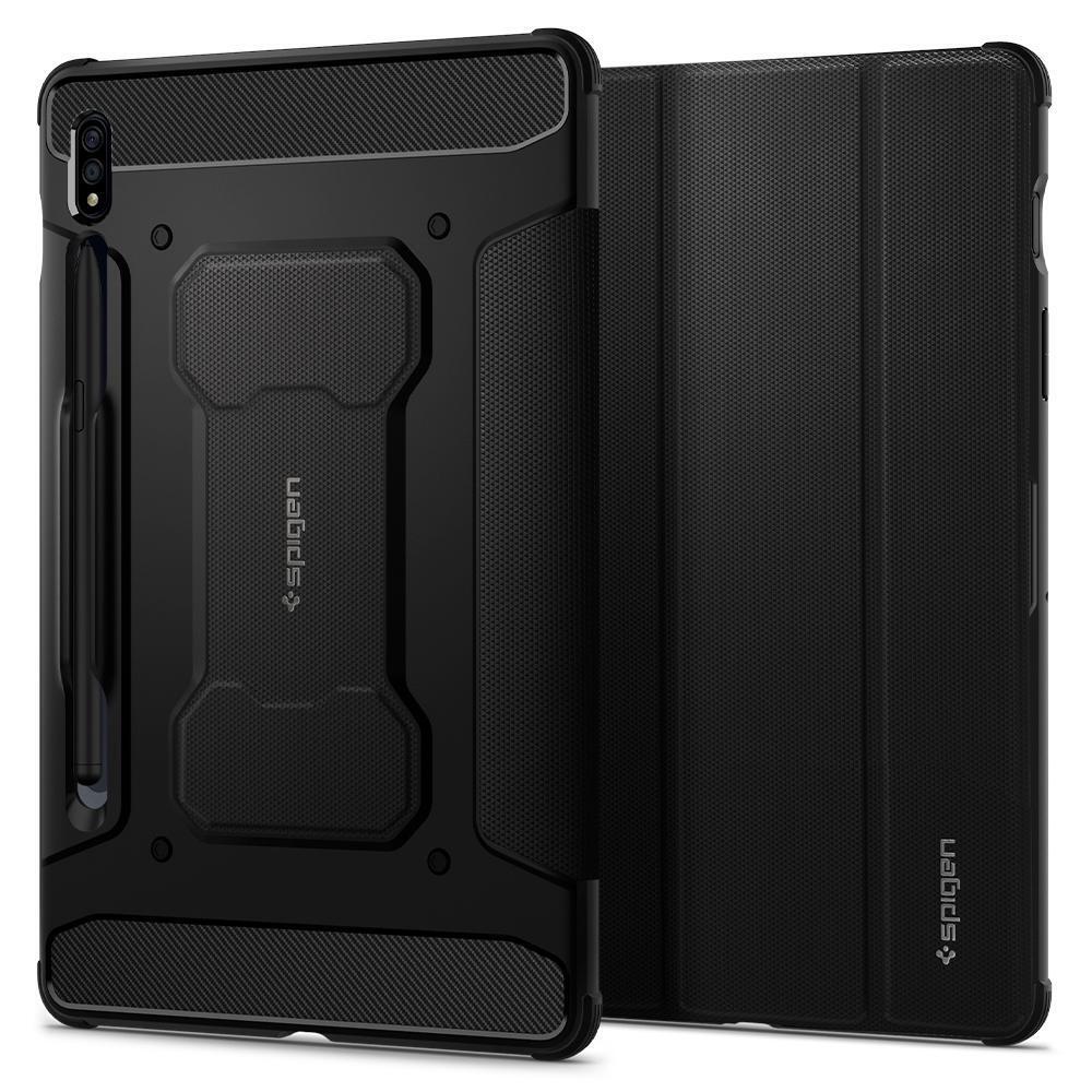 Genuine SPIGEN Rugged Armor Pro Protective Flip Cover for Samsung Galaxy Tab S8 / S7 / Tab S7 5G 11.0 Case