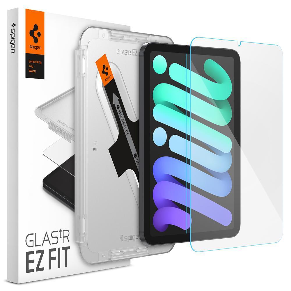 SPIGEN GLAS.tR EZ Fit Glass for iPad mini A17 Pro (2024) / mini 6th Gen (2021) Screen Protector