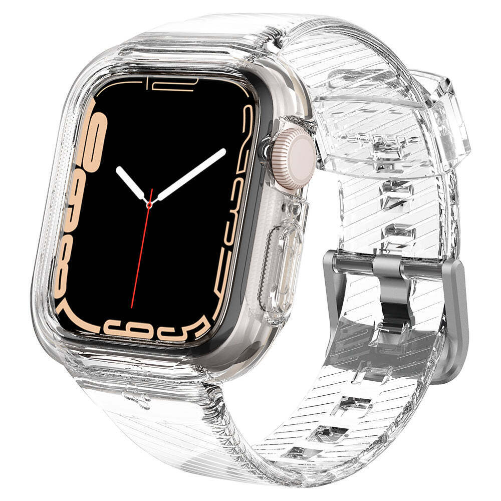 SPIGEN Liquid Crystal Pro Case + Strap Band for Apple Watch Series 9/8/SE2/7/6/SE/5/4 (41mm/40mm)