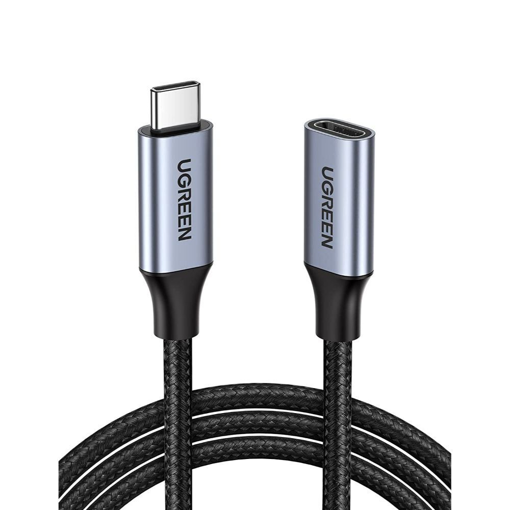 UGREEN 1m USB C 3.2 Gen 2 Male to USB C Female Extension Cable