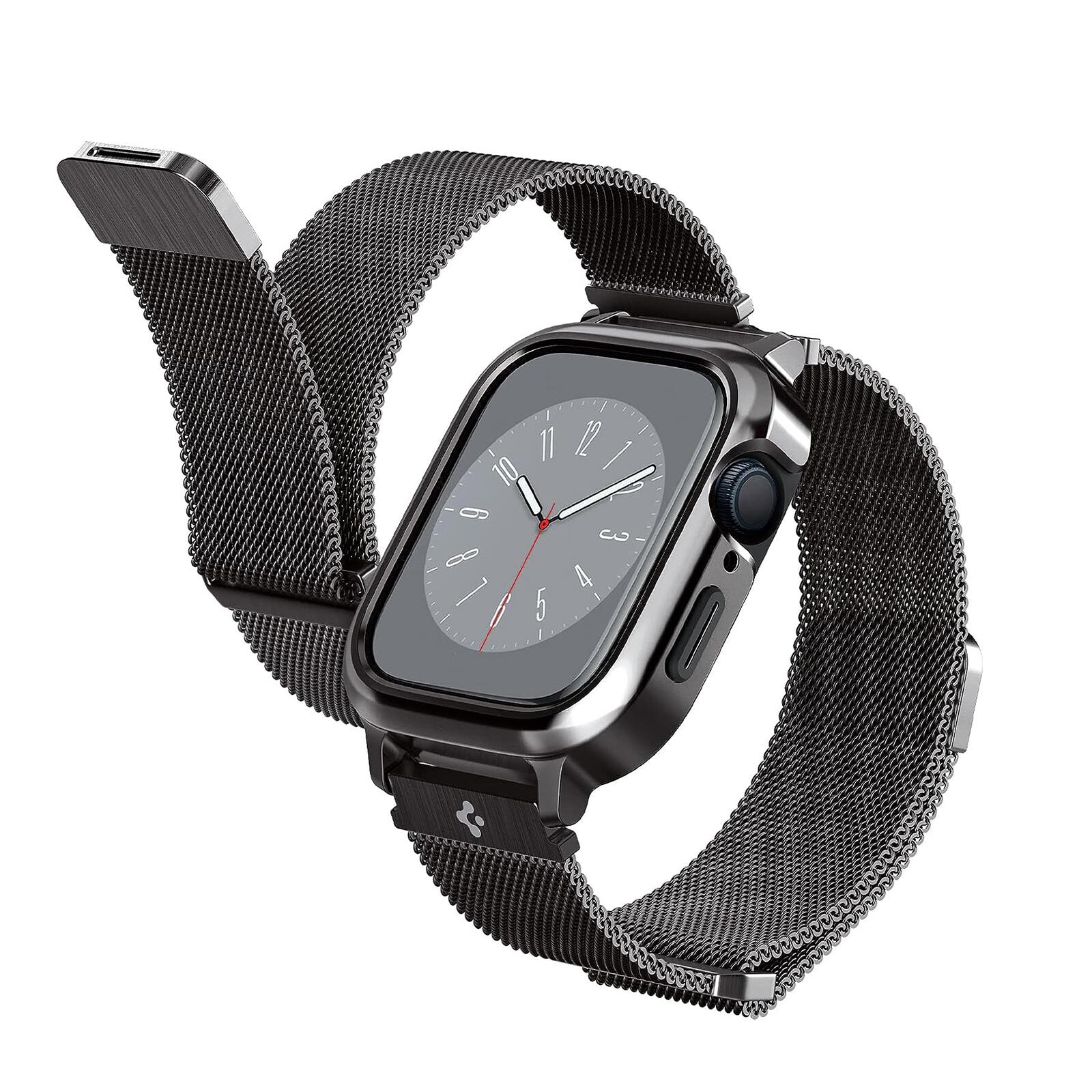 SPIGEN Metal Fit Pro Case for Apple Watch Series 9/8/SE2/7/6/SE/5/4 (45mm/44mm)