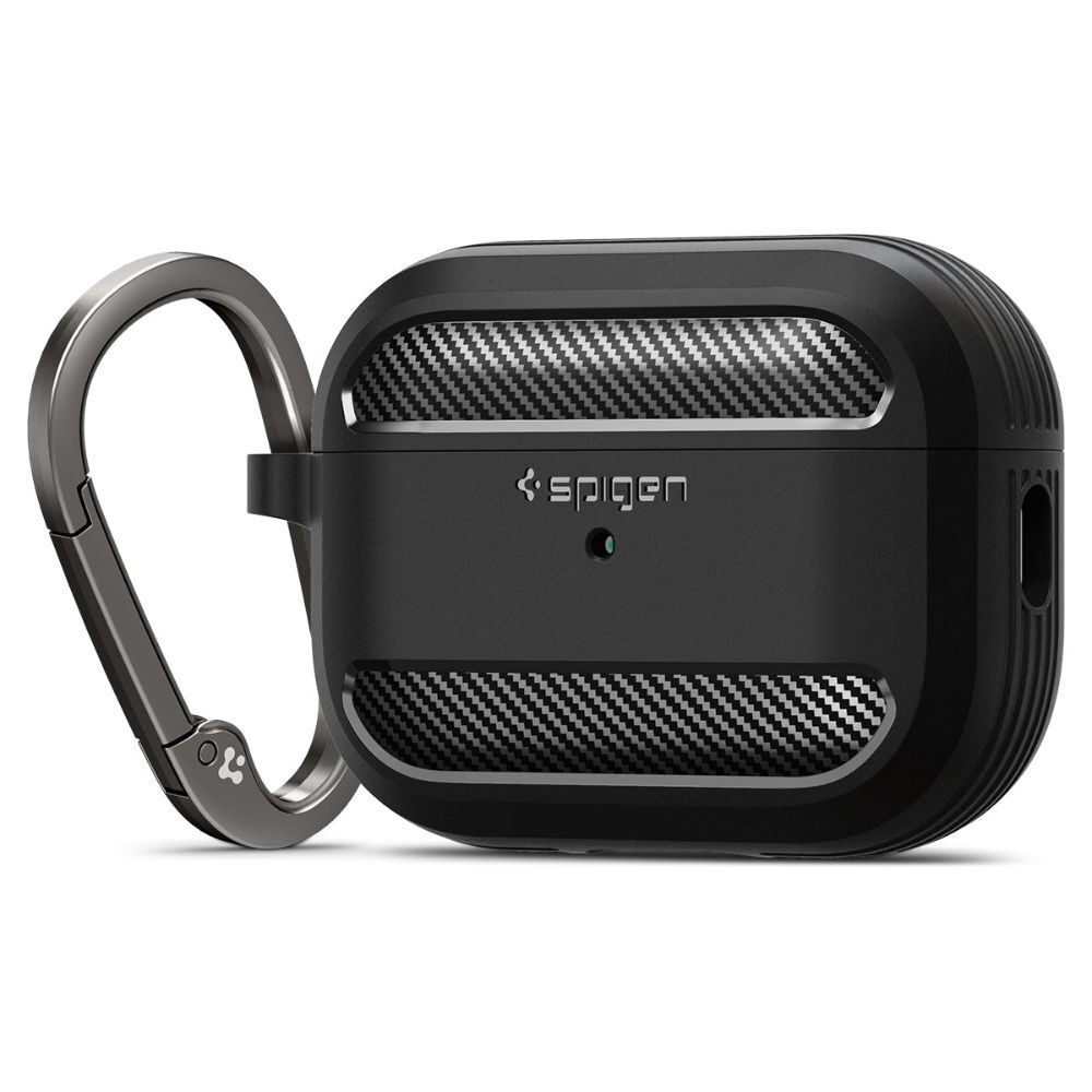 SPIGEN Rugged Armor Case for AirPods Pro 2 (2022/2023) (For USB-C/Lightening Cable)