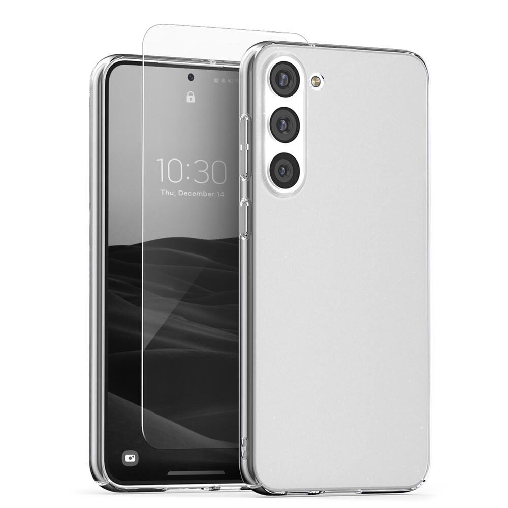 VRS DESIGN Skin Fit Case with Screen Protector for Galaxy S23