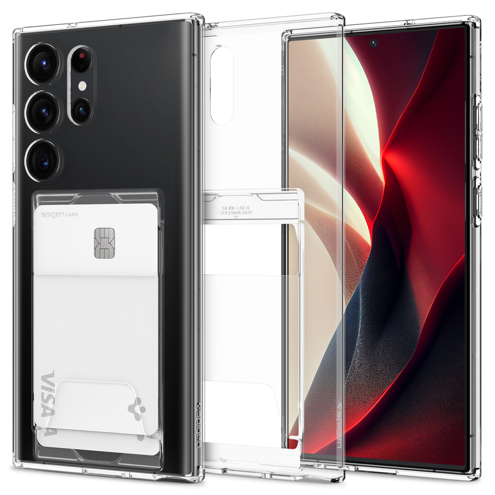 SPIGEN Crystal Slot Dual Case for Galaxy S23 Ultra