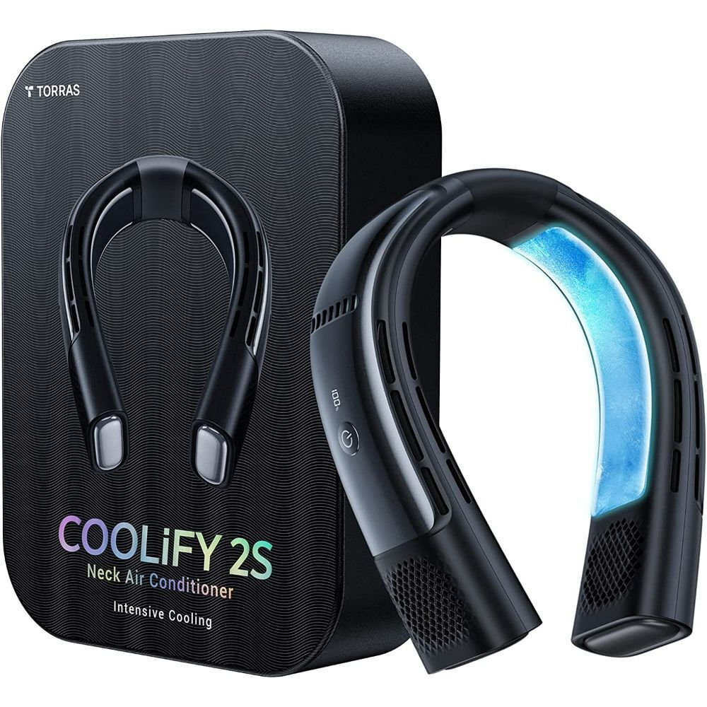 TORRAS Coolify 2S Wearable Air Conditioner & Heater Neck Fan 5000mAh