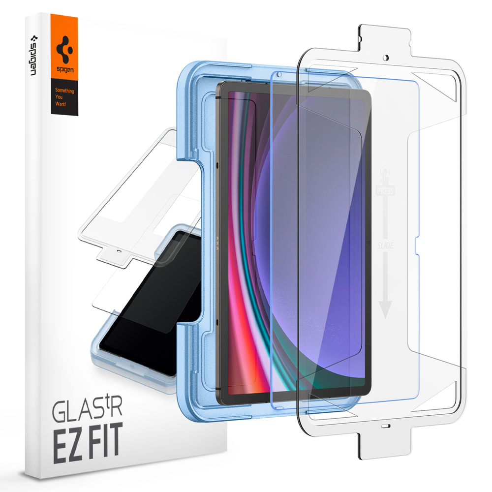 SPIGEN GLAS.tR EZ Fit Glass Screen Protector for Galaxy Tab S10 Plus / S9 Plus 12.4