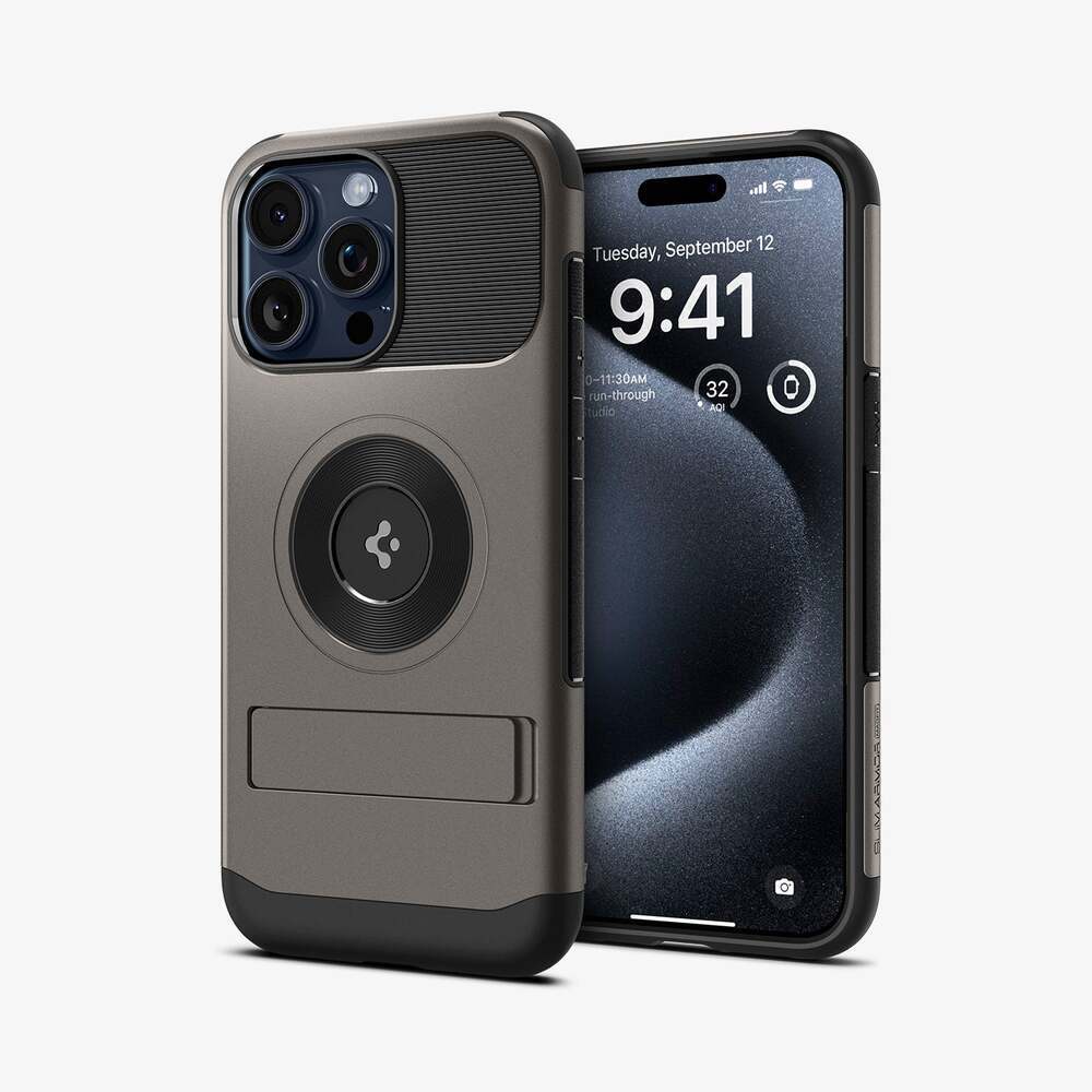 SPIGEN Slim Armor (MagFit) MagSafe Compatible Case for iPhone 15 Pro