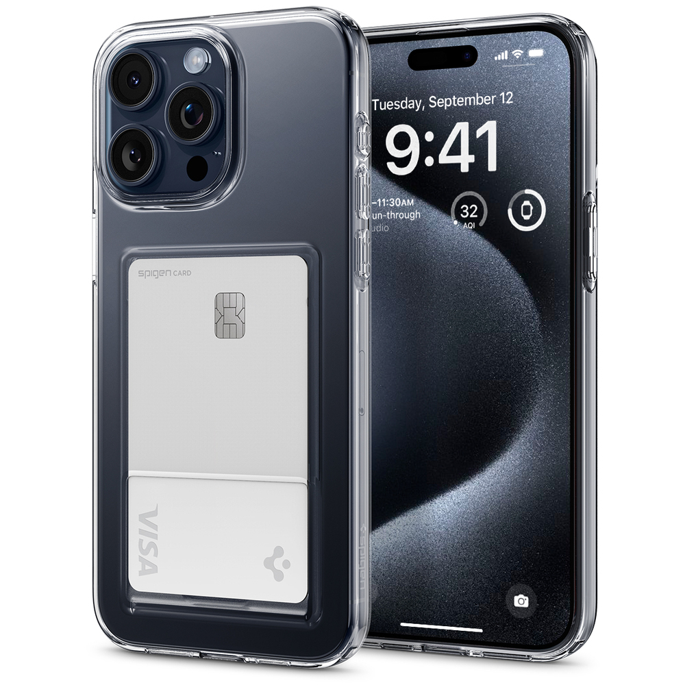SPIGEN Crystal Slot Case for iPhone 15 Pro Max