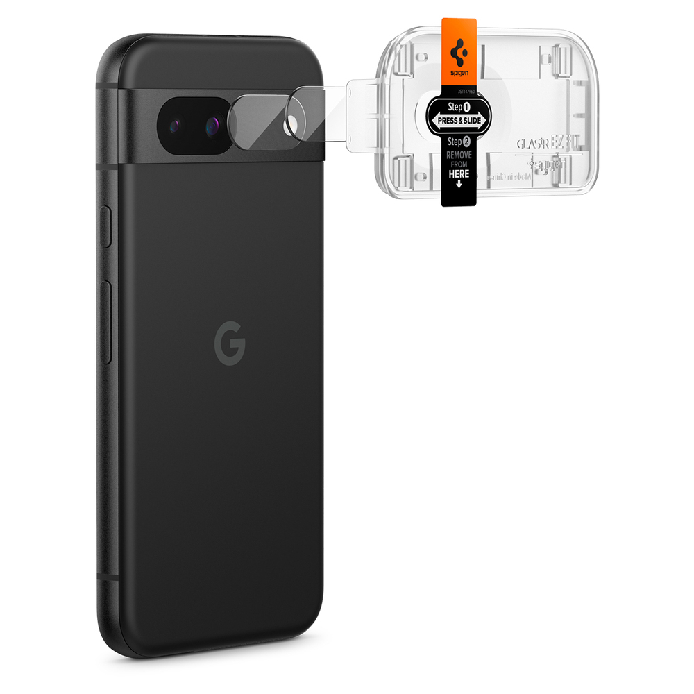 SPIGEN Glas.tR EZ Fit Optik 2PCS Glass Lens Protector for Google Pixel 8a