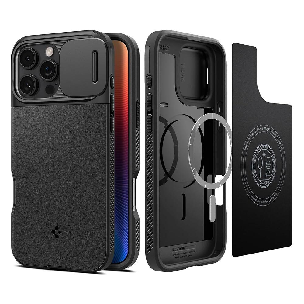 SPIGEN Optik Armor (MagFit) MagSafe Compatible for iPhone 16 Pro Case