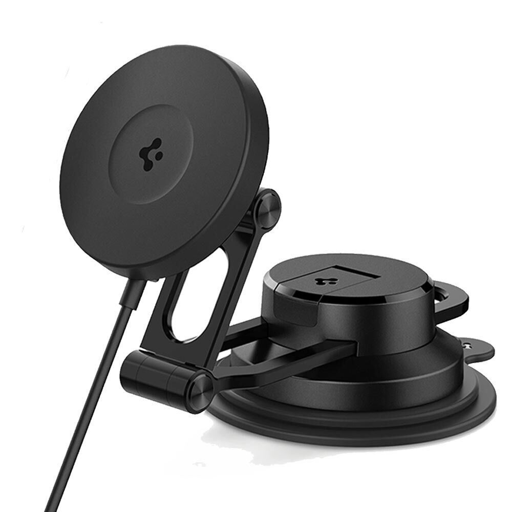 SPIGEN OneTap Pro 4 Dashboard Car Mount (MagFit) ITQ35W Qi2 Ready MagSafe Compatible for MagSafe Case/ iPhone Wireless Charger