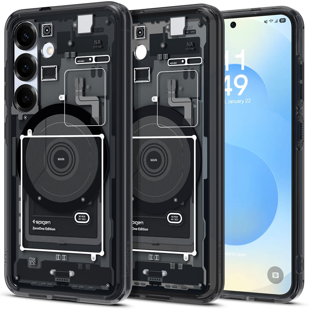 SPIGEN Ultra Hybrid (MagFit) Zero One Qi2 Ready MagSafe Compatible for Galaxy S25 Case