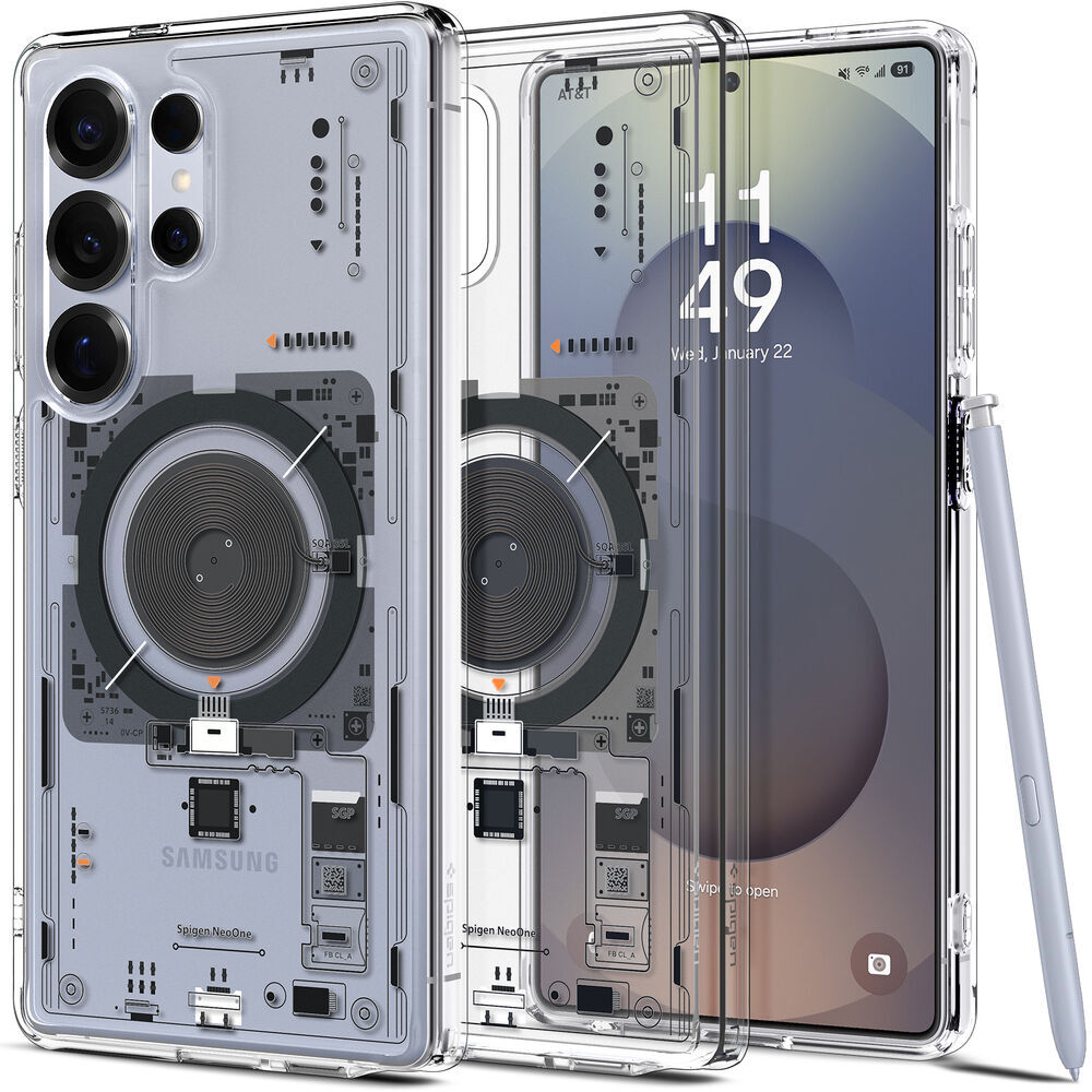 SPIGEN Ultra Hybrid (MagFit) Neo One Qi2 Ready MagSafe Compatible for Galaxy S25 Ultra Case