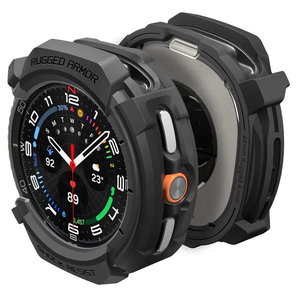 SPIGEN Rugged Armor for Galaxy Watch 8 Classic 46mm Case
