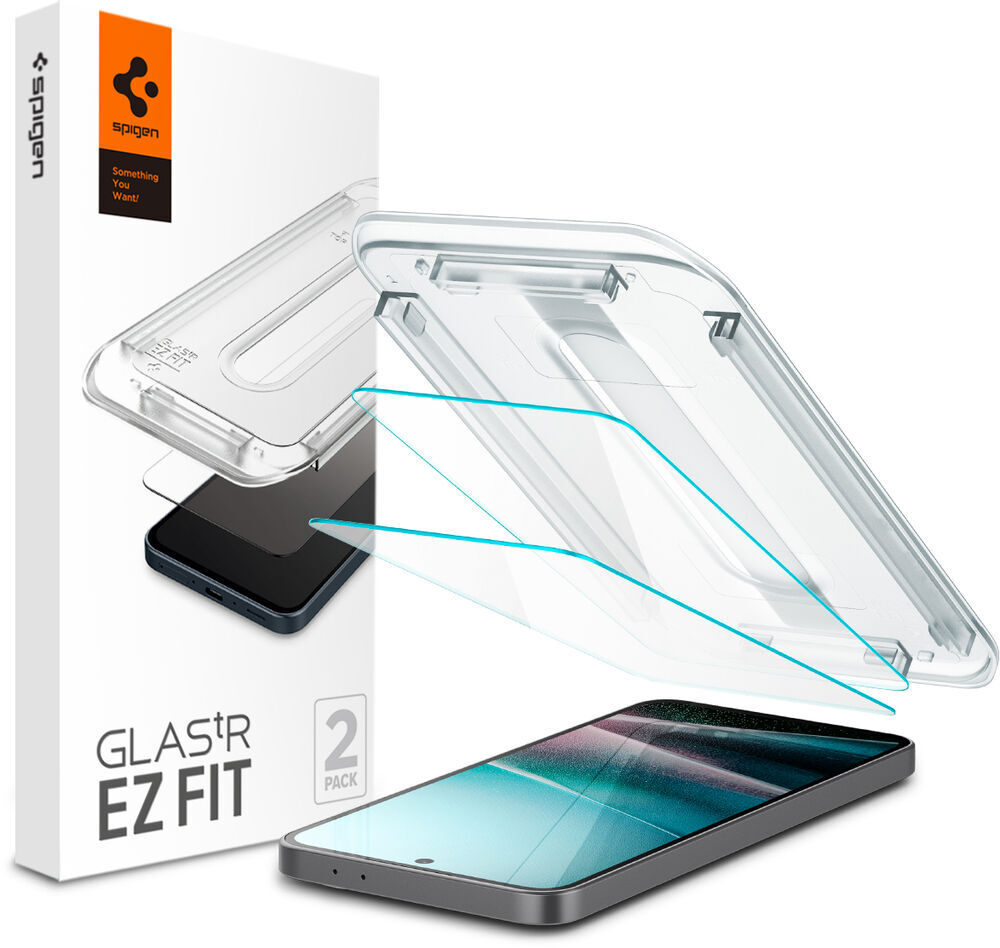 SPIGEN GLAS.tR EZ Fit 2PCS Glass for Galaxy A36 5G Screen Protector