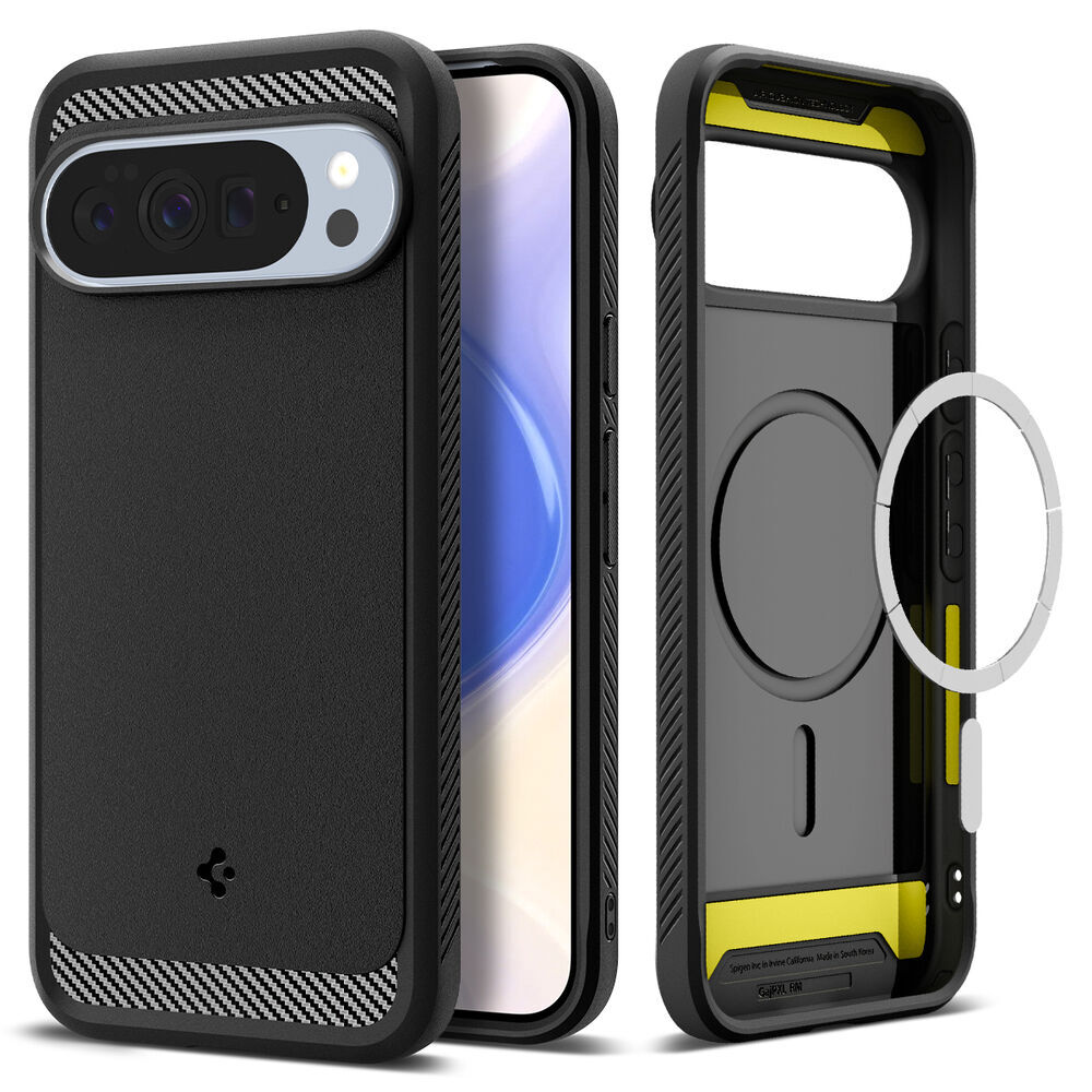 SPIGEN Rugged Armor (Pixelsnap Ready) MagSafe Compatible for Google Pixel 10 Pro XL Case