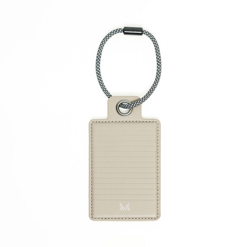 MONOCOZZI LUCID Refined Biodegradable Leather Luggage Tag