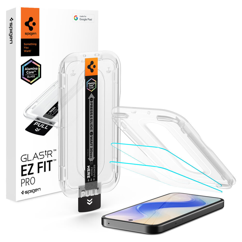 SPIGEN Glas.tR EZ Fit Pro 2PCS for Google Pixel 10a Screen Protector