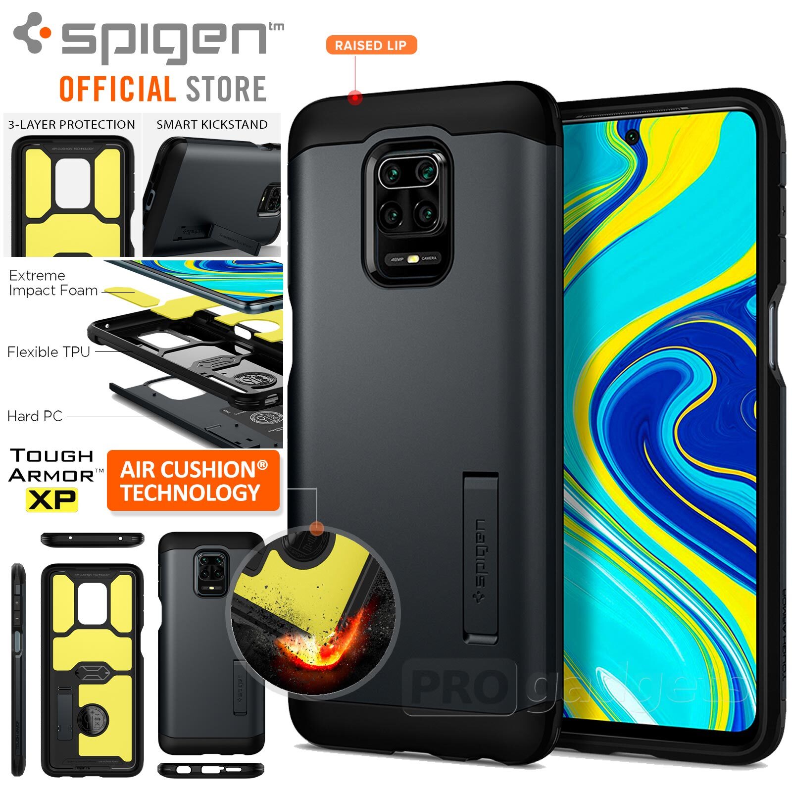 Spigen Tough Armor Xiaomi Redmi Note Pro 2025
