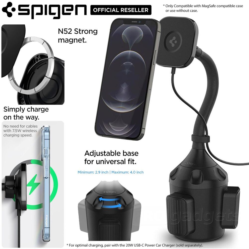 Buy Spigen Tesla MagSafe OneTap Pro Wireless Screen Car Mount (Mag