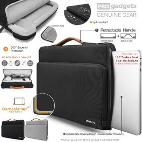 Genuine tomtoc 13" - 13.5" Protective Laptop Briefcase Bag Case MacBook Air 2018