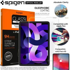 iPad Pro 11" 2018 Screen Protector,Genuine SPIGEN GLAS.tR Slim 9H Tempered Glass