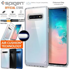 Galaxy S10 Case, Genuine SPIGEN Ultra Hybrid Air Cushion Clear Cover for Samsung