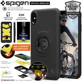 iPhone XS Max Case Genuine Spigen Gearlock CF103 Bike Mount Hard Case for Gearlock Bike Mount MF100 MS100