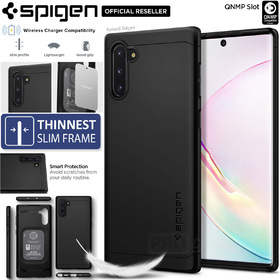 Galaxy Note 10 Case, Genuine SPIGEN Thin Fit Classic Slim Hard Cover for Samsung