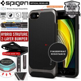 SPIGEN Neo Hybrid Herringbone Case for iPhone SE 2022 / SE 2020 / 8 / 7