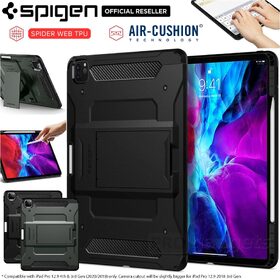 Genuine SPIGEN Tough Armor Pro Hard Cover for Apple iPad Pro 12.9 3rd 4th Gen 2020 / 2018 Case