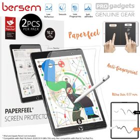 Bersem Paperfeel Film Screen Protector 2PCS for Apple iPad 10.2 2021 / 2020 / 2019