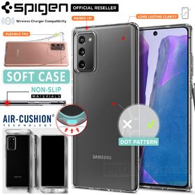 Genuine SPIGEN Liquid Crystal Exact Fit Slim Soft Cover for Samsung Galaxy Note 20 Case